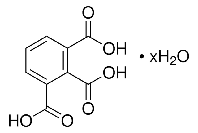 1,2,3-Benzenetricarboxylic acid structure, CAS 569-51-7