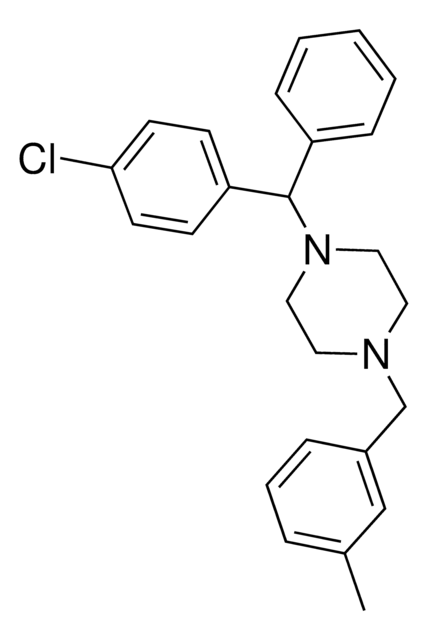 Meclozine structure, CAS 569-65-3