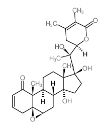 Withanolide E structure, CAS 38254-15-8