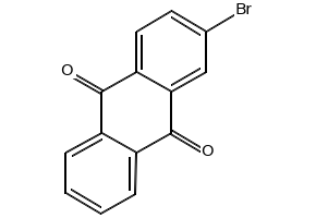 2-Bromoanthraquinone structure, CAS 572-83-8