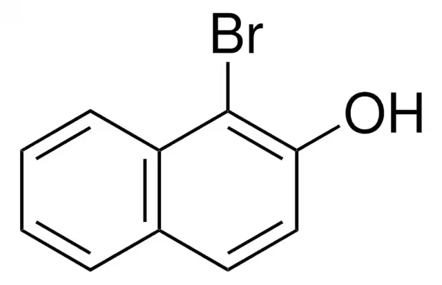 1-Bromo-2-naphthol structure, CAS 573-97-7