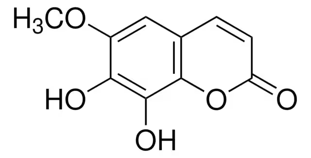 Fraxetin structure, CAS 574-84-5