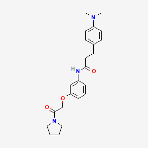 6-Fluoroindole-3-acetonitrile structure, CAS 2341-25-5