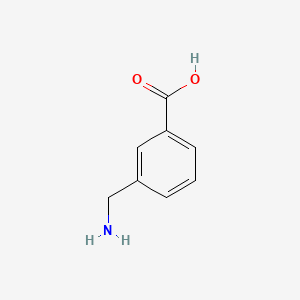 3-Aminomethylbenzoic acid structure, CAS 2393-20-6