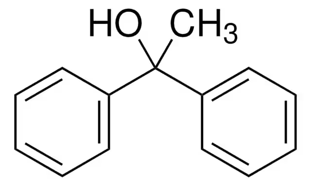 1,1-Diphenylethanol structure, CAS 599-67-7