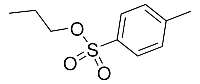 Propyl p-toluenesulfonate structure, CAS 599-91-7