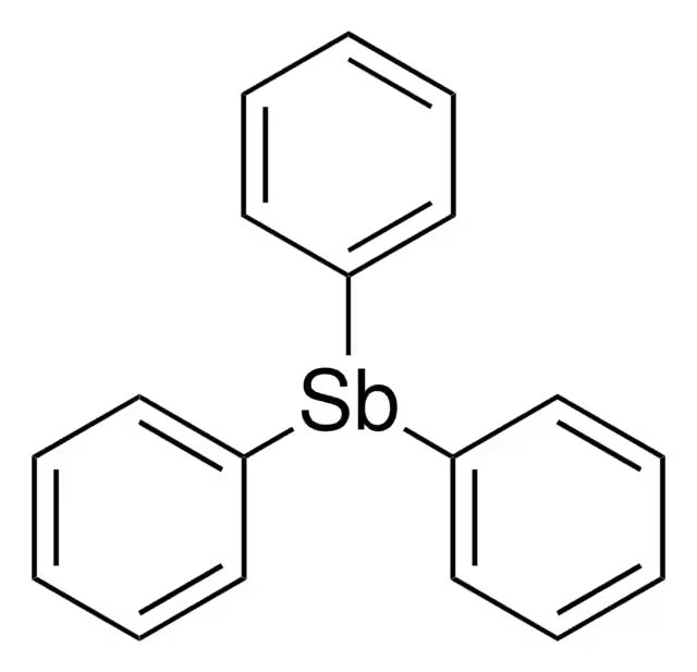 Triphenylantimony structure, CAS 603-36-1