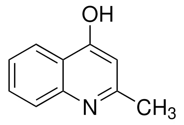 4-Hydroxy-2-methylquinoline structure, CAS 607-67-0