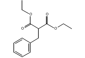 Diethyl benzylmalonate structure, CAS 607-81-8