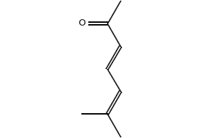 6-METHYL-3,5-HEPTADIEN-2-ONE structure, CAS 1604-28-0