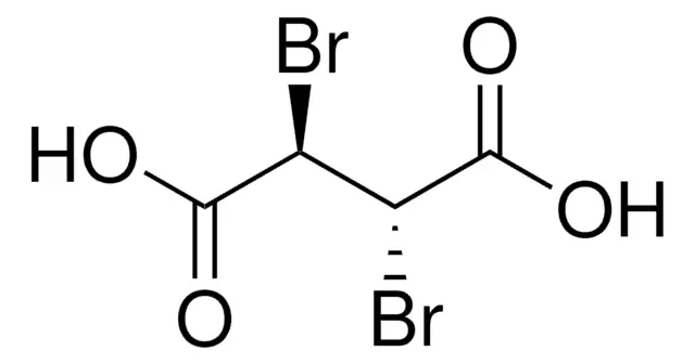meso-2,3-Dibromosuccinic acid structure, CAS 608-35-5