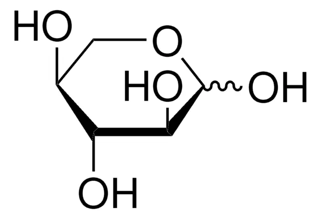 L-(-)-Xylose structure, CAS 609-06-3