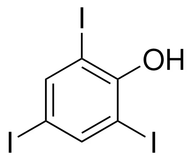 2,4,6-Triiodophenol structure, CAS 609-23-4