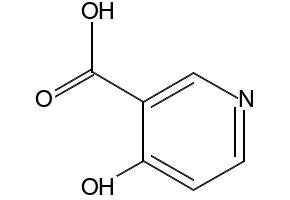 4-Hydroxynicotinic acid structure, CAS 609-70-1