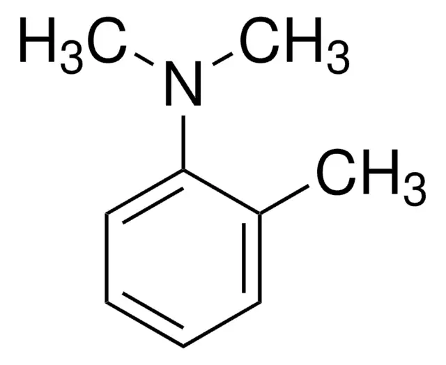 N,N,2-Trimethylbenzenamine structure, CAS 609-72-3