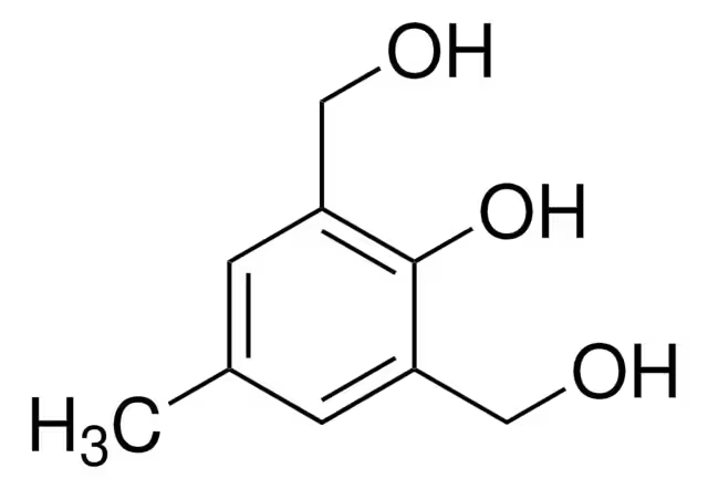 2,6-Dinitro-p-cresol structure, CAS 609-93-8