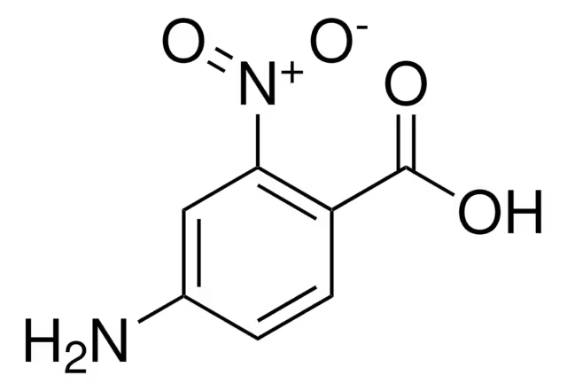 4-Amino-2-nitrobenzoic acid structure, CAS 610-36-6