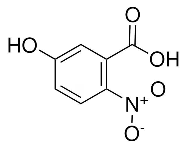 5-Hydroxy-2-nitrobenzoic acid structure, CAS 610-37-7
