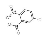 3,4-Dinitrochlorobenzene structure, CAS 610-40-2