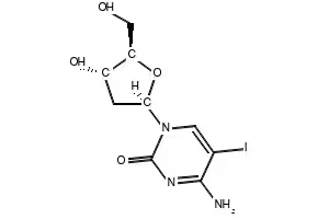 5-Iodo-2'-deoxycytidine structure, CAS 611-53-0