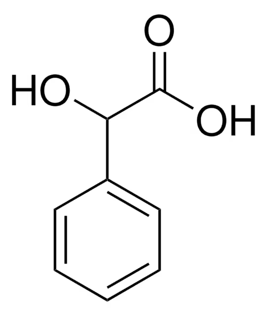 DL-Mandelic acid structure, CAS 611-72-3