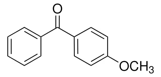 4-Methoxybenzophenone structure, CAS 611-94-9
