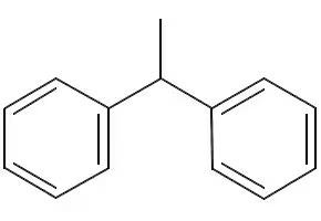 1,1-Diphenylethane structure, CAS 612-00-0