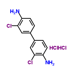 3,3'-Dichlorobenzidine dihydrochloride structure, CAS 612-83-9