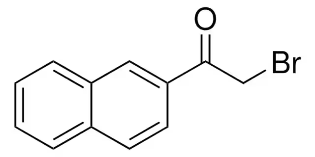 2-Bromo-1-(2-naphthyl)-1-ethanone structure, CAS 613-54-7