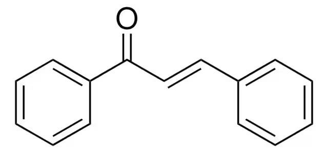 trans-Chalcone structure, CAS 614-47-1