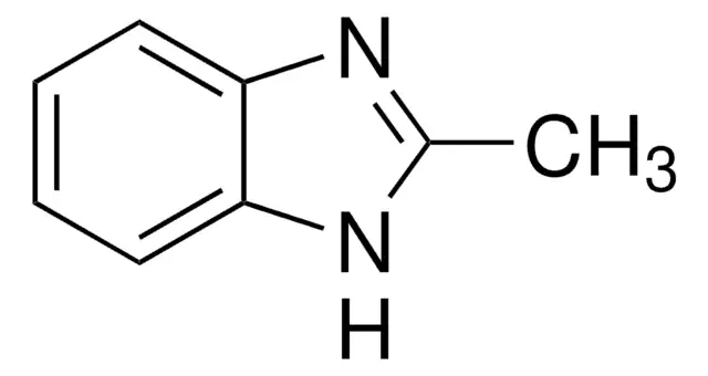 2-Methylbenzimidazole structure, CAS 615-15-6