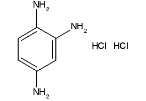 1,2,4-Benzenetriamine dihydrochloride structure, CAS 615-47-4