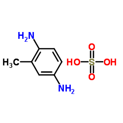 2,5-Diaminotoluene sulfate structure, CAS 615-50-9