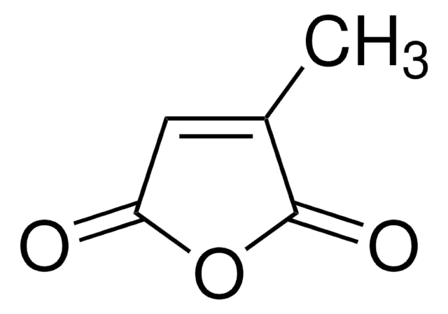 Citraconic anhydride structure, CAS 616-02-4