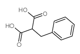 Benzylmalonic acid structure, CAS 616-75-1
