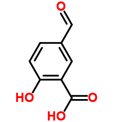 5-Formylsalicylic acid structure, CAS 616-76-2