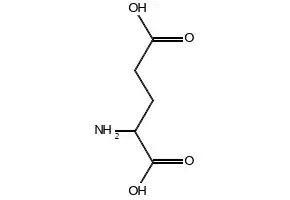 DL-Glutamic acid structure, CAS 617-65-2