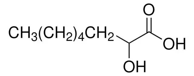 2-Hydroxycaprylic acid structure, CAS 617-73-2