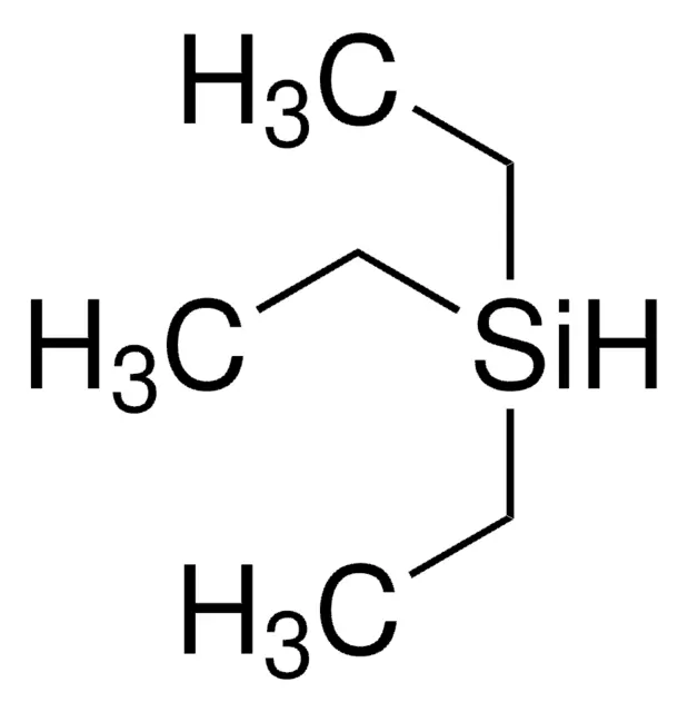 Triethylsilane structure, CAS 617-86-7