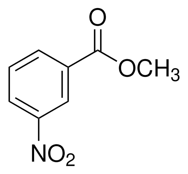 Methyl 3-nitrobenzoate structure, CAS 618-95-1