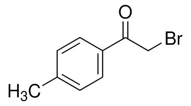 2-Bromo-4'-methylacetophenone structure, CAS 619-41-0