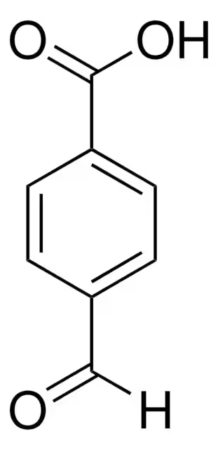 4-Formylbenzoic acid structure, CAS 619-66-9