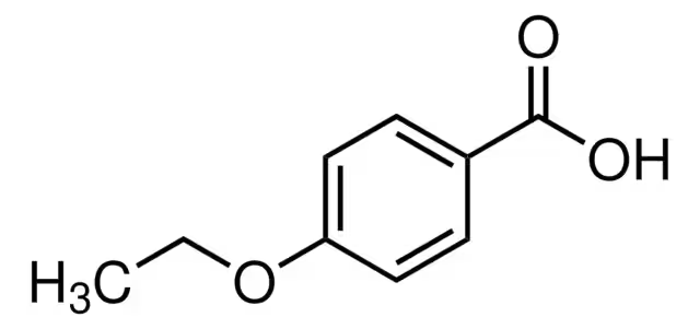 4-Ethoxybenzoic acid structure, CAS 619-86-3