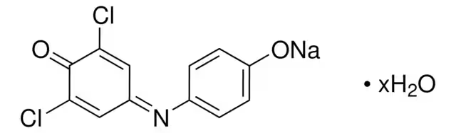 2,6-Dichloroindophenol sodium salt structure, CAS 620-45-1