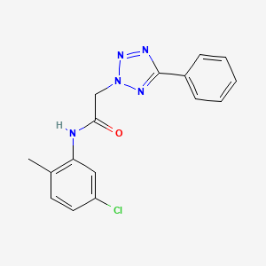 Pyrimidine-4-carboxaldehyde structure, CAS 2435-50-9
