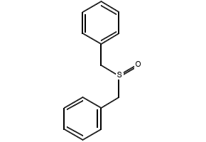 Dibenzyl sulfoxide structure, CAS 621-08-9