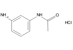 3'-Aminoacetanilide hydrochloride structure, CAS 621-35-2