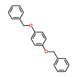 1,4-Dibenzyloxybenzene structure, CAS 621-91-0