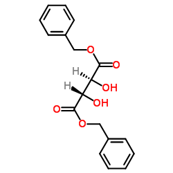 (+)-Dibenzyl L-tartrate structure, CAS 622-00-4