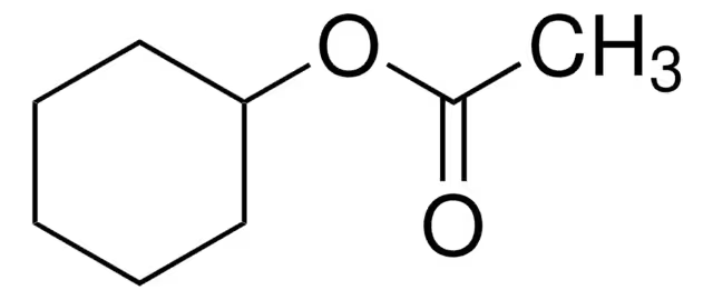 Cyclohexyl acetate structure, CAS 622-45-7